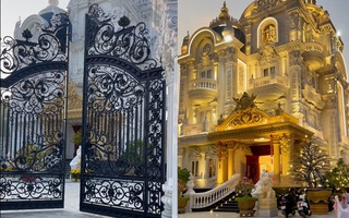 Căn biệt thự dát vàng trên đường quốc lộ của đại gia ngành xây dựng khiến ai nấy phải ngước nhìn