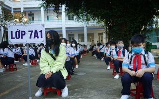 TPHCM: Tổ chức kiểm tra học kỳ ra sao khi học sinh trở lại trường?