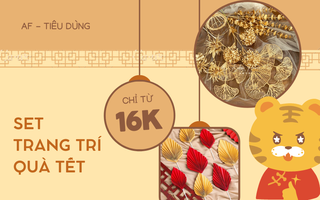 5 set phụ kiện trang trí quà Tết tại nhà rẻ nhất thị trường cho chị em nào khéo tay, giá chỉ từ 16k có thể thỏa sức sáng tạo!