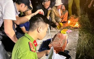 Bắt kẻ đào trộm hài cốt rồi đòi chuộc 300 triệu đồng ở Thái Bình
