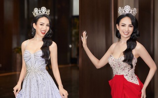 Trước thềm trao lại vương miện Hoa hậu Du lịch 2022: Ngọc Diễm vẫn xinh đẹp rạng rỡ sau 14 năm đăng quang
