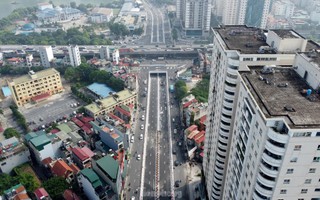 Hầm chui Lê Văn Lương - Tố Hữu sẵn sàng thông xe ngày 5/10