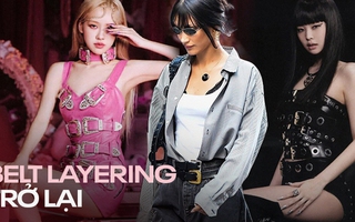 Xu hướng chồng lớp thắt lưng nở rộ, công lớn thuộc về Jennie và Rosé