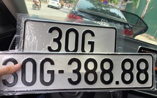 Đấu giá biển số đẹp từ 1/7/2023, khởi điểm 40 triệu đồng
