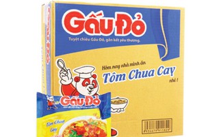 Bộ Công Thương yêu cầu báo cáo mì GẤU ĐỎ có hàm lượng Etylen Oxit không phù hợp