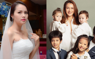 Nữ diễn viên 2 lần cưới hụt, làm mẹ đơn thân nuôi 5 con ở tuổi 36