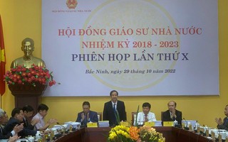 Chính thức công nhận 383 giáo sư, phó giáo sư năm 2022
