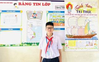 Bộ trưởng GD&ĐT tặng bằng khen học sinh lớp 7 cứu người thoát đường ray tàu hoả
