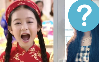 Cô nhóc từng đóng quảng cáo Tết nổi tiếng 6 năm trước: Vẫn xinh, vẫn hot mà học cũng rất giỏi