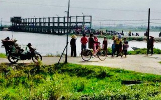 Thai phụ đuối nước tử vong khi giặt chiếu ở bờ sông