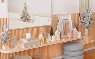 Ý tưởng trang trí Giáng sinh đơn giản mà đẹp cho người bận rộn