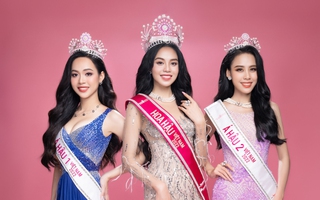 Bộ ảnh đầu tiên của Top 3 Hoa hậu Việt Nam: Thanh Thuỷ đẹp ngọt ngào, 2 Á hậu có thần thái thế nào?