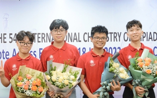 Việt Nam lọt top 10 quốc gia đạt kết quả cao nhất kỳ thi Olympic quốc tế 2022