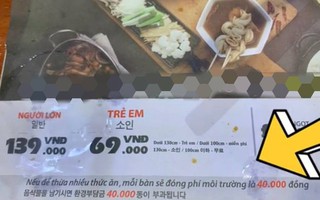 Sợ quán buffet phạt vì để thừa đồ ăn, chàng trai có hành động "gian dối" khiến cư dân mạng phẫn nộ