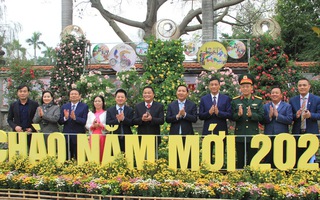 Khai mạc Lễ hội hoa và Festival nông sản, sản phẩm OCOP tại huyện Mê Linh