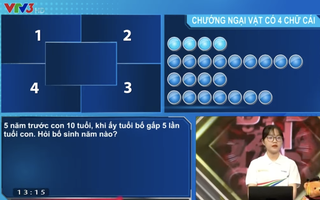 Câu hỏi Olympia: "Con 10 tuổi, bố gấp 5 lần tuổi con. Hỏi bố sinh năm nào?" - Đáp án cực dễ nhưng rất ít người tìm ra