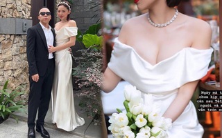 Váy cưới Tóc Tiên tiêu chí gì cũng có, chỉ không có hai từ "lỗi mốt" thôi!