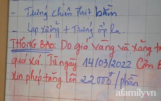 Giá xăng, vàng cao kỷ lục, nhiều hàng quán ở TP.HCM rục rịch tăng giá theo: “Đã ráng cầm cự lắm rồi nhưng không thể không tăng”