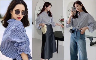 Có một kiểu sơ mi không cần biết béo hay gầy, chị em cứ mặc lên là "eo ót" thon thả