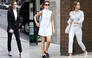 Rất giàu sang nhưng Emma Watson có street style cực đơn giản, chỉ toàn màu trung tính