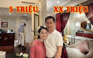 Hiền Hồ và "người anh em nương tựa" chụp ảnh ở căn phòng 5 triệu/đêm nhưng đây mới là giá của phòng "xịn" nhất khách sạn!