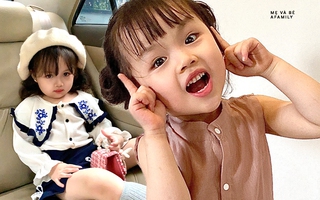 Dặn con lớn rồi phải ngủ riêng, bé quả quyết "Sao ba lớn rồi còn ngủ với mẹ": Con gái lanh lợi quá khiến ba mẹ nhiều phen đứng hình