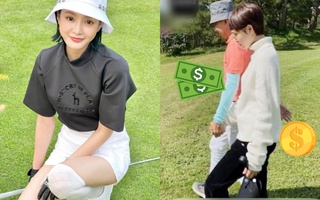 1 lần ra sân golf của Hiền Hồ tốn hơn chục triệu sắm trang phục