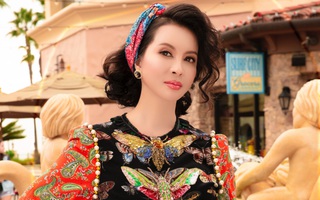 MC Thanh Mai đẹp lộng lẫy ở Mỹ, khoe số đo "90 - 58 - 92" cực ấn tượng
