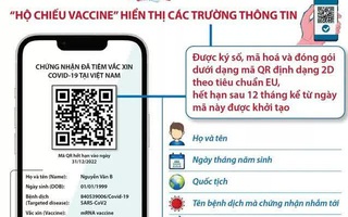 Bộ Y tế dự kiến cấp hộ chiếu vaccine từ tuần này