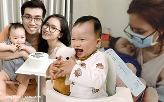 Cả gia đình thành F0 ngay sát Tết Nguyên Đán, mẹ Hà Nội vừa nhiễm bệnh vừa chăm con F0 1 tuổi và bí quyết để bé khỏi nhanh sau chưa đầy 7 ngày