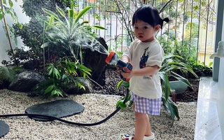 Suchin nhà Cường Đô La "đốn tim" dân mạng bằng hình ảnh con nhà đại gia nhưng thích làm vườn