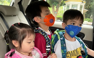 Facebook sáng nay ngập tràn ảnh phụ huynh đưa con đi học, đến hội hot mom cũng “tất tả” đến mệt