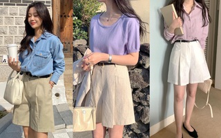 Kiểu quần short khiến denim short "thất thế": Diện lên vẫn trẻ trung, đã vậy còn thanh lịch hơn nhiều