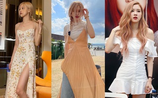 Đây là cẩm nang mặc váy mùa hè của Rosé với 10 cách diện tuyệt xinh