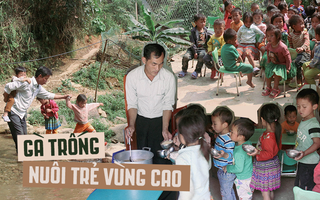 Chuyện 2 thầy giáo "gà trống nuôi trẻ vùng cao", dành tâm huyết nửa đời người gieo ước mơ nơi khoảng trời heo hút