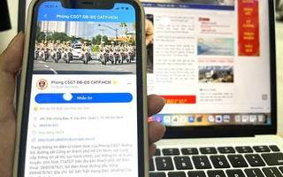 Người dân có thể nhắn tin, đặt hẹn, nộp phạt qua Zalo của CSGT TP Hồ Chí Minh