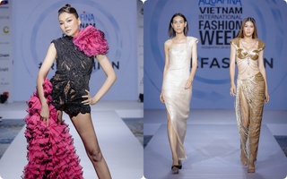 Thanh Hằng mở màn Tuần lễ thời trang Quốc tế Việt Nam 2022, "đôi chân kiếm Nhật" chiếm trọn spotlight 