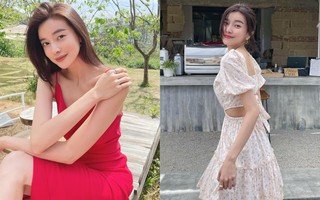 Thiếu úy Hạ Lam của "Bão Ngầm": Nhan sắc ngoài đời cực xinh tươi, style trẻ trung ở tuổi 32