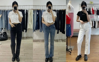 Ghé các shop bán quần jeans ở Hà Nội, mình gom được 10 mẫu đáng mua: Vừa kéo chân lại "ăn gian" vòng 3 siêu đỉnh