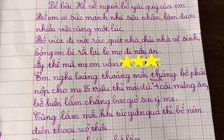 Bài văn tả bố của học sinh tiểu học: Có sức mạnh như 'siêu nhân' nhưng vẫn phải sợ 'thế lực' này