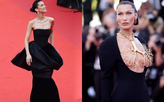 Bella Hadid tại LHP Cannes: Gây bão khi diện váy 35 năm tuổi, chăm mặc đồ gợi cảm nhưng cũng có 2 màn hớ hênh nhớ đời