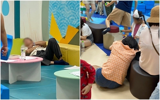 Đưa con đi chơi ngang ''hành xác'', phụ huynh lả đi mà trẻ vẫn dư năng lượng: Bố mẹ gục ở khu vui chơi, đi vệ sinh có xíu quay lại con biến mất