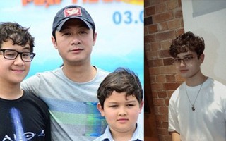 MC Anh Tuấn khoe con trai lai Tây đẹp như diễn viên khiến nhiều người ngỡ ngàng