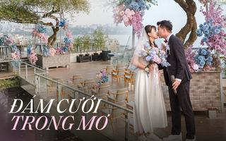 Cặp đôi tự tay thiết kế đám cưới trong mơ "đỉnh của chóp": Quá nhiều điều đặc biệt và thú vị dành cho khách mời!