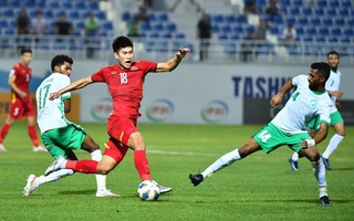 Nhận trận thua đáng tiếc trước U23 Saudi Arabia, U23 Việt Nam dừng chân tại tứ kết giải châu Á