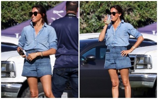 Meghan Markle lần đầu lộ diện sau khi về thăm hoàng gia, vẻ ngoài hiện tại gây bất ngờ