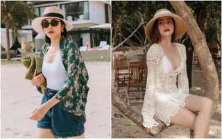 Học Hà Hồ, Hà Tăng đi biển cực xinh nhờ cách chọn những món phụ kiện này, các nàng cũng dễ dàng học theo