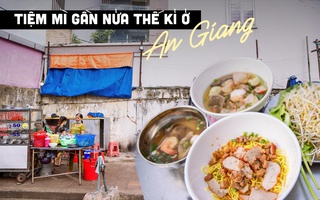 Tiệm mì Vách Tường tồn tại gần nửa thế kỷ ở An Giang tiết lộ "độc chiêu" hút khách từ nồi thịt bằm hay bị nhầm là thịt kho