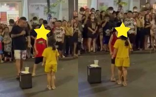 Công an truy tìm người đưa 2 cháu nhỏ ra ghép đôi ở phố đi bộ TP. Vinh