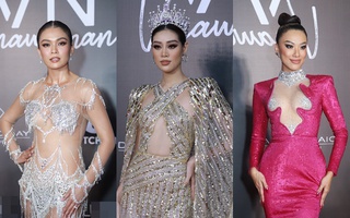 Thảm đỏ tâm điểm đêm nay: Hoa hậu Khánh Vân quyền lực, chiếm trọn sự chú ý giữa dàn mỹ nhân